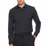 Gabriel Button Up Shirt // Black (L)