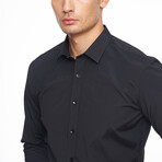 Gabriel Button Up Shirt // Black (XL)