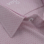 Kyler Button Up Shirt // Pink (M)