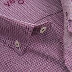 Jeremy Button Up Shirt // Lilac (M)