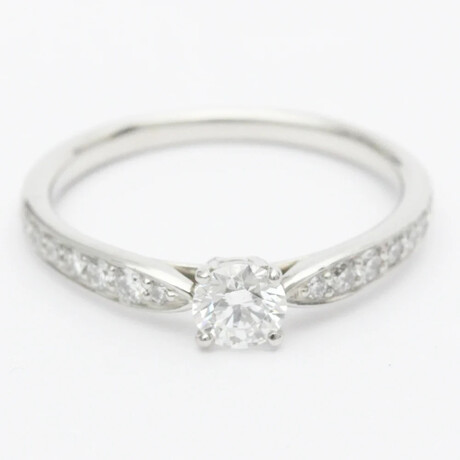 Tiffany & Co. // Platinum Harmony Diamond Ring // Ring Size: 6 // Store Display