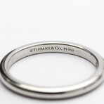 Tiffany & Co. // Platinum Classic Band Ring With Diamond // Ring Size: 5 // Store Display