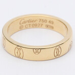 Cartier // 18k Rose Gold Happy Birthday Ring // Ring Size: 4.75 // Store Display