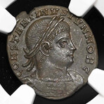 Extremely Fine Roman Coin of Constantine II // 337-340 AD
