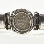 Roman Coin of Hadrian 117-138 AD // Men's Leather Bracelet