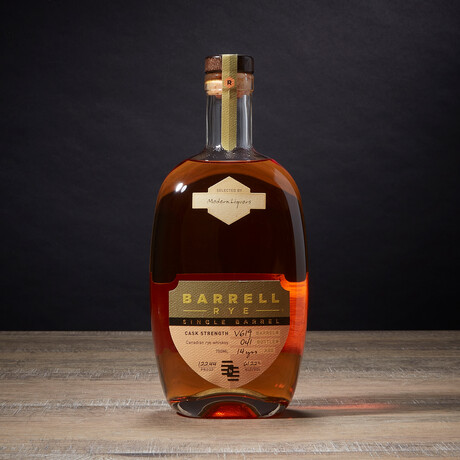 Single Barrel Rye Whiskey // Modern Liquors Select // 750 ml
