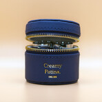 The Creamy Patina Cufflink Case // Blue