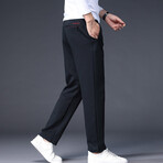 The Executive // Straight Leg + Fitted // Black (L)