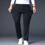 The Executive // Straight Leg + Fitted // Black (M)