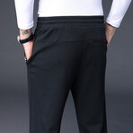 The Executive // Straight Leg + Fitted // Black (4XL)