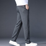 The Executive // Straight Leg + Fitted // Dark Gray (3XL)