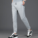 The Lounger I // Straight Leg + Relaxed Fit // Light Gray (3XL)