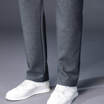 The Executive // Straight Leg + Fitted // Dark Gray (L)