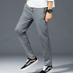 The Lounger // Straight Leg + Relaxed Fit // Gray (XL)