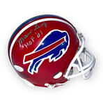 Marv Levy // Buffalo Bills // Autographed Mini Helmet + Inscription