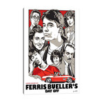 Ferris Bueller's Day Off by Joshua Budich (26"H x 18"W x 0.75"D)