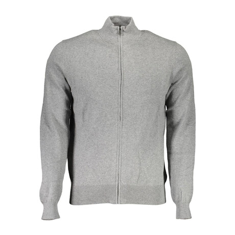 Zip-Up Sweatshirt // Light Gray (L)