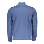 Zip-Up Sweatshirt // Blue (L)