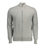 Zip-Up Sweatshirt // Gray (M)