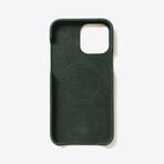Alcantara Sport iPhone Case // Midnight Green (iPhone 14 Pro Max)