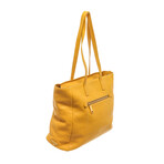 Prada // Front Pocket Tote Bag // Yellow