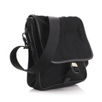 Prada // Buckle Messenger Bag Tessuto Small // Black