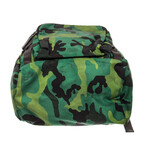Prada // Tessuto Large Double Buckle Backpack // Multicolor