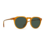 Unisex Remmy Polarized Sunglasses I // Honey + Green