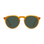 Unisex Remmy Polarized Sunglasses II // Honey + Green