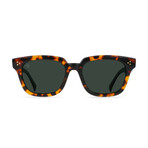 Unisex Phonos Sunglasses // Huru + Vibrant Brown Polarized