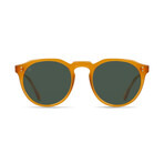 Unisex Remmy Polarized Sunglasses I // Honey + Green