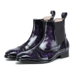 Chelsea Boots // Purple (US: 9)