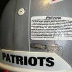 Tom Brady // New England Patriots // Autographed Super Bowl XLIX Helmet + Inscription