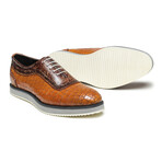 Oxford Sneaker // Croc Tan & Brown (US: 8)