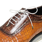 Oxford Sneaker // Croc Tan & Brown (US: 9)
