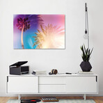 Tropical Palms by Elena Kulikova (18"H x 26"W x 0.75"D)