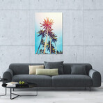 Palms In The Sun by Tai Prints (26"H x 18"W x 0.75"D)