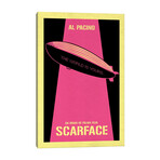 Scarface Vintage II Poster by Popate (26"H x 18"W x 0.75"D)