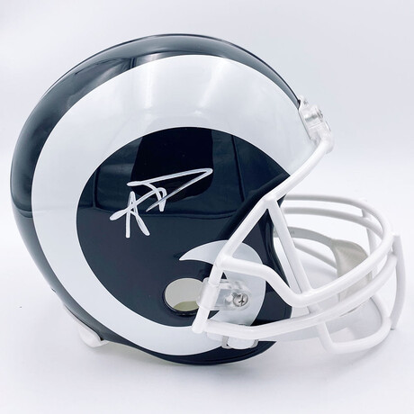 Aaron Donald Autographed Los Angeles Rams Helmet