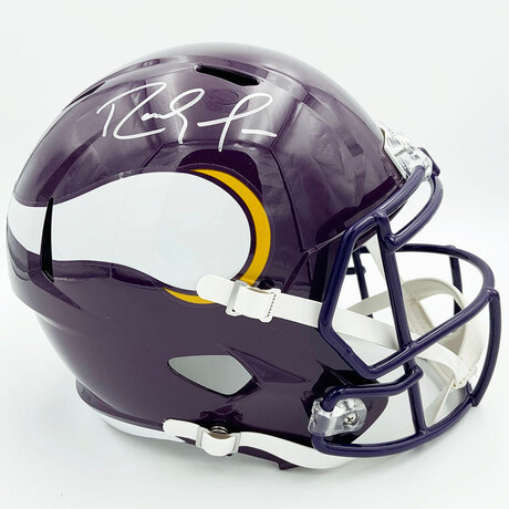 Randy Moss Autographed Minnesota Vikings Helmet