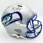 Steve Largent Autographed Seattle Seahawks Helmet