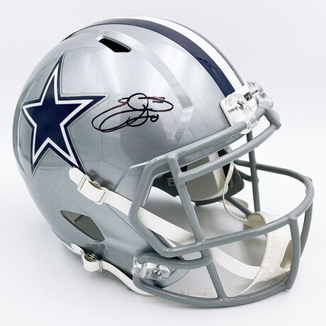 Emmitt Smith Autographed Dallas Cowboys Helmet