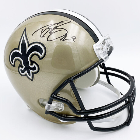 Drew Brees Autographed New Orleans Saints Helmet