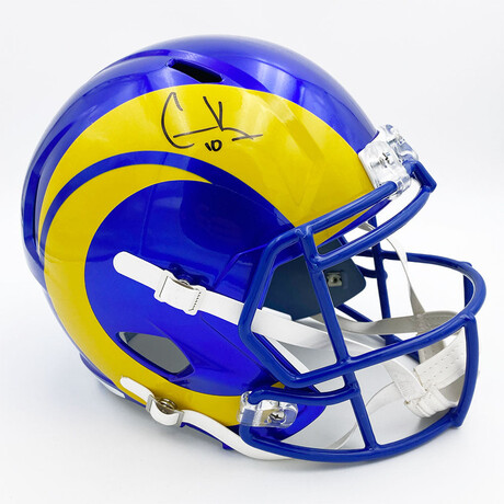 Cooper Kupp Autographed Los Angeles Rams Helmet