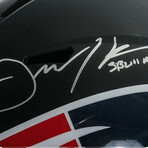 Julian Edelman Autographed New England Patriots Helmet w/"SBLIII MVP"