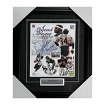 Walter Payton (deceased) Framed Autographed Chicago Bears 8X10 Photo