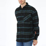 Ryan Striped Shirt // Black (Small)