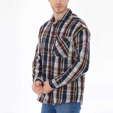 Nicholas Striped Shirt // Multicolor (Small)