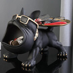 ArtZ® // Bodybuilder Bulldog Storage Bin And Tray