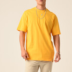 Relaxed Fit S/S Tee // Yellow (L)
